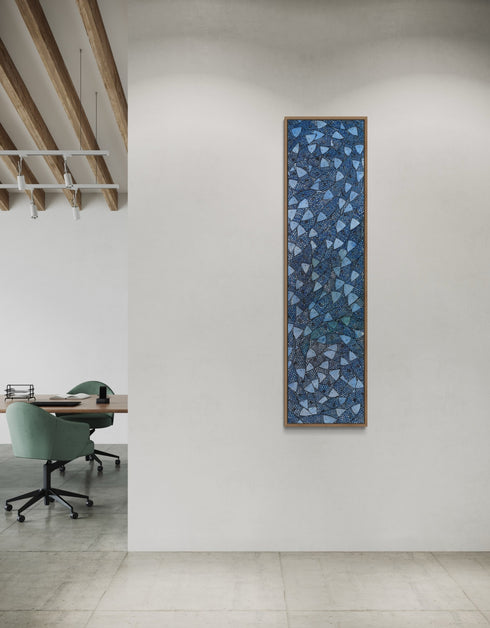 Fish Stick Sardines | Framed Giclee Print on Canvas